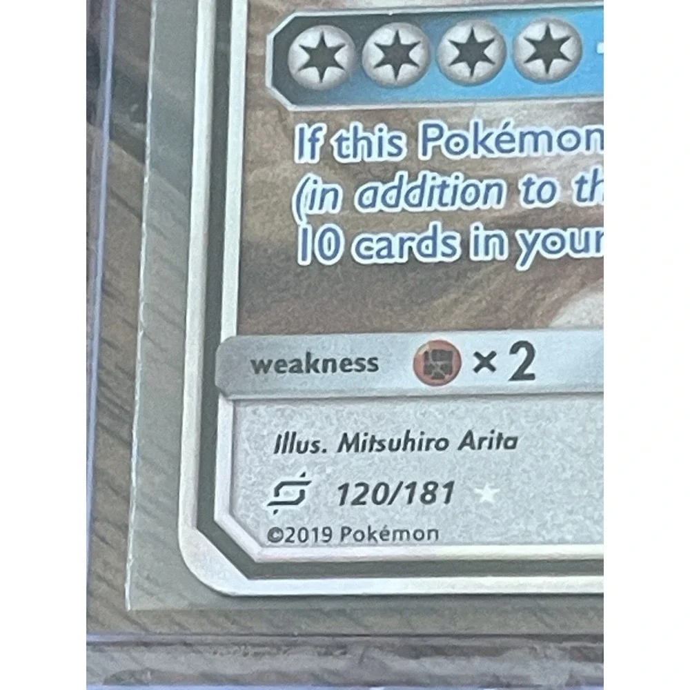 Pokemon TCG Eevee & Snorlax GX 120/181 Sun and Moon Team Up Tag Team Card